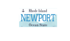 Newport, RI License Plate